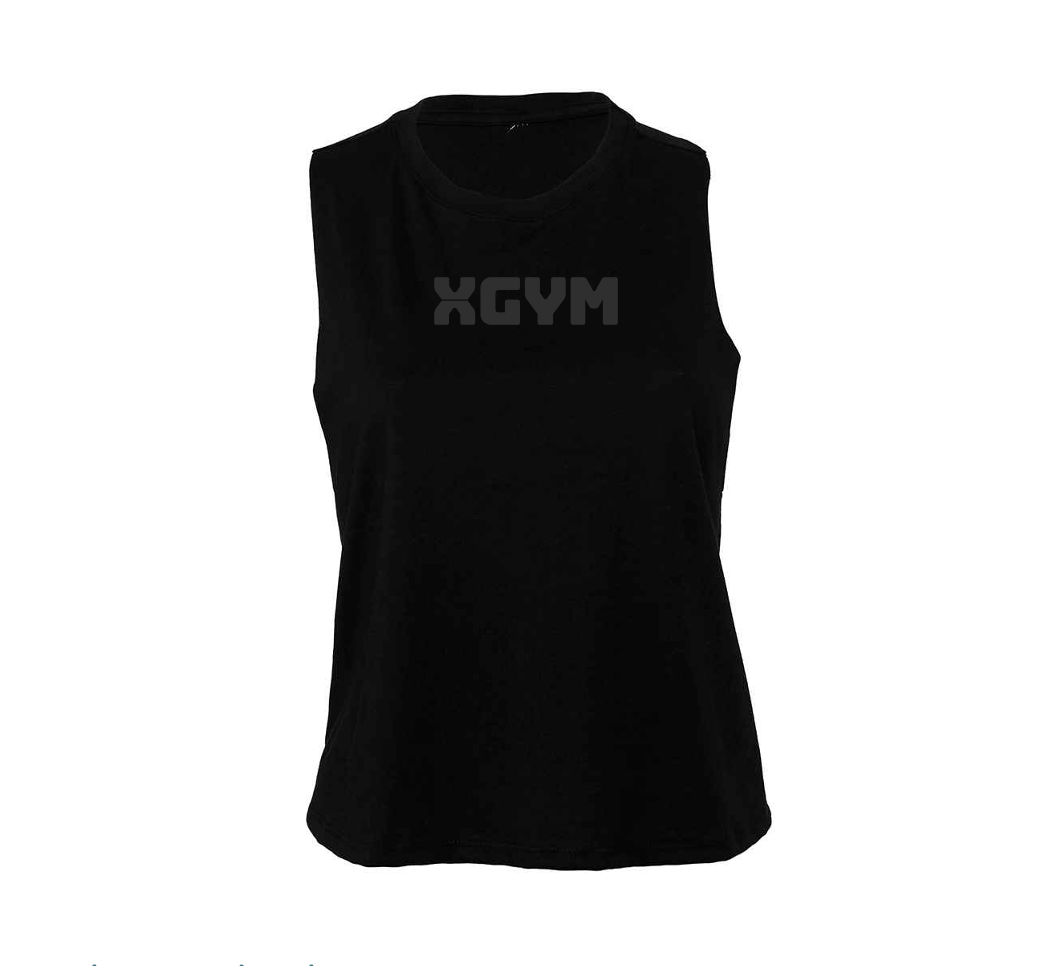 Ladies Racer Back Cropped Tank Top - BL6682